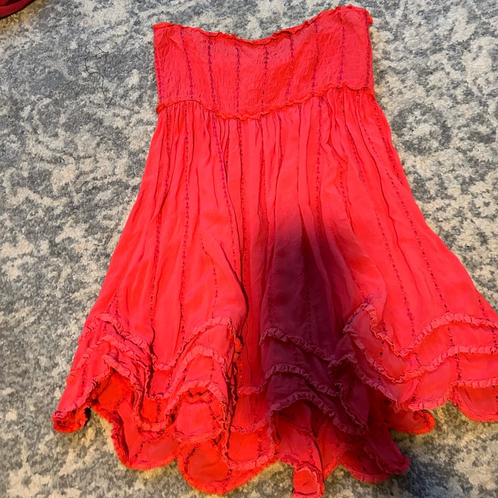 free people long tube top